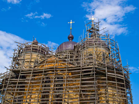The Blagoveshchensk cathedral in Nezhin is constructed in ÕVII century. Means were allocated with metropolitan Stefan Yavorsky.の写真素材