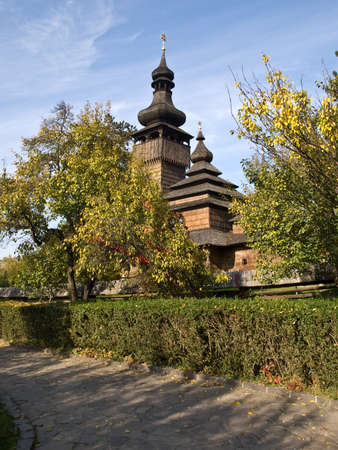 Such temples were built in areas where there are plenty of forests (Western and Northern Pakistan, North and East of Russia).の写真素材