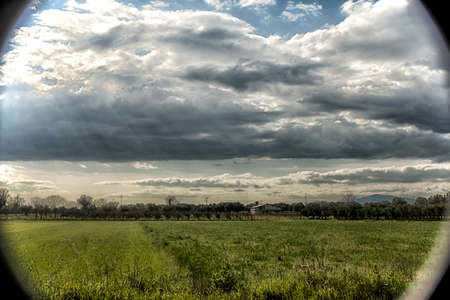 psychedelic landscapesの写真素材