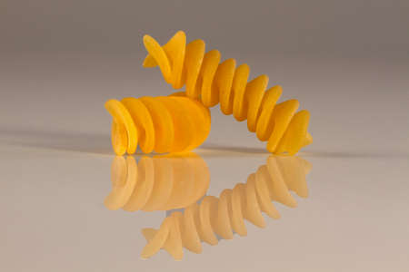 Fusilli italian foodの写真素材