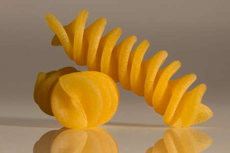 Fusilli italian foodの写真素材