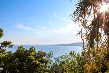 Beatiful relaxing sea landscapeの写真素材