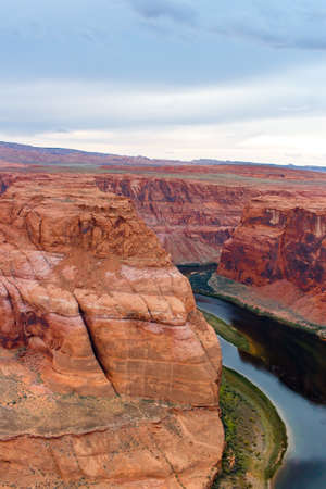 Beautiful view on the Lake Powell, USAの写真素材