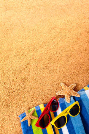 Beach background verticalの写真素材