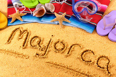 Majorca summer beach vacationの写真素材