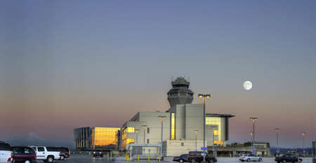 Air Traffic Control Tower at Portland International Airport 3のeditorial素材