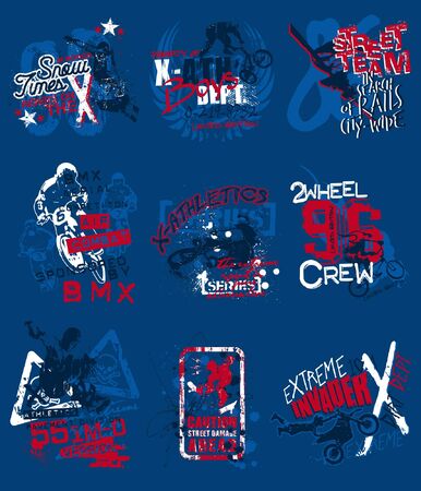 SPORTS DESIGN PACKのイラスト素材