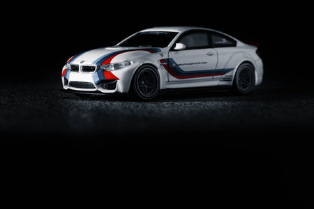 Very detail BMW racing model diecast toys with 1:64 scaleのeditorial素材