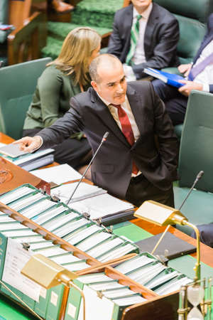 MELBOURNE/AUSTRALIA - AUGUST 16, 2016: Premier Danial Andrews defends his Governments actions...