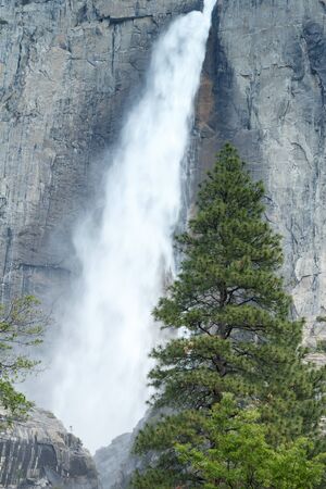 Yosemite Falls, California, Yosemite National Park, Taken 05.14の写真素材