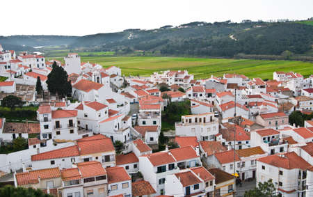 Landmark of a city of Portugalの写真素材