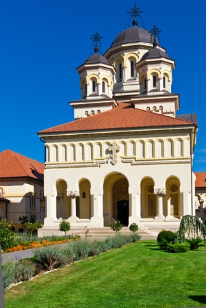 Coronation Cathedral in Alba Iulia known as Reunification Cathedralの写真素材