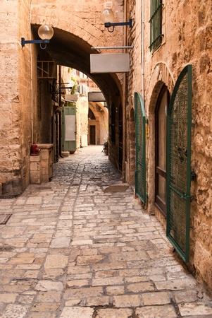 Jaffa is a southern, oldest part of Tel Aviv - Jaffa municipality  since 1950 , an ancient port city  closed losed as a port in 1965   Jaffa is famous for its association with the biblical story of the prophet Jonah の写真素材