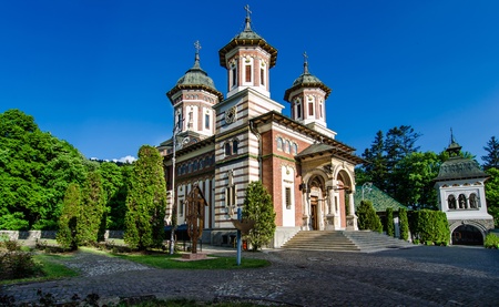 The Sinaia Monastery was founded in 1695, in Prahova Valley and named after the great Sinai...