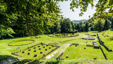 Sarmizegetusa Regia was the capital and the most important military, religious and political centre of the Dacians prior to the wars with the Roman Empire.の写真素材