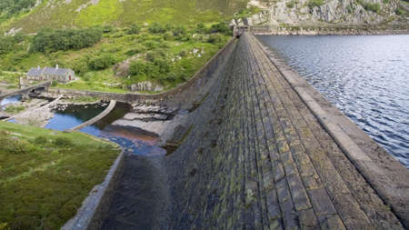 dam reservoir water supplyの写真素材