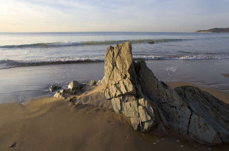 woolacombe beach  coast coastal coastline sea ocean  water scenic
