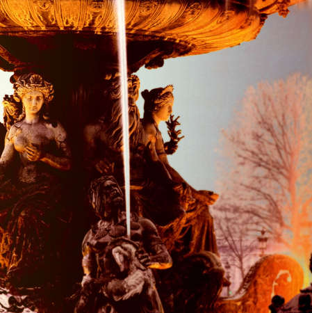 france. paris. place de la concorde.の写真素材