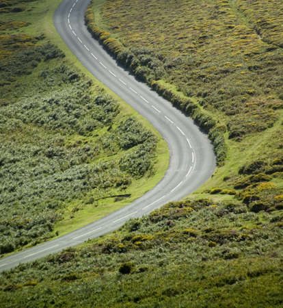 winding country lane