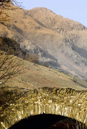 pack horse bridgeの写真素材