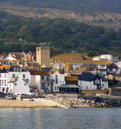 lyme regis dorset englandの写真素材