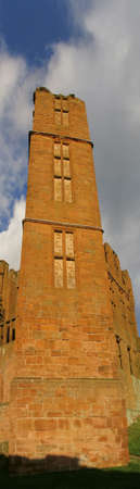 castle tower turretsの写真素材