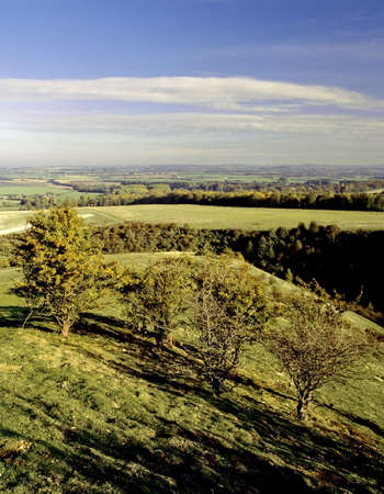 pegston hills hertfordshire bedfordshire home counties england uk europeの写真素材