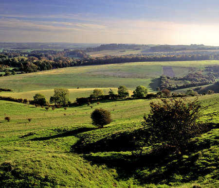 pegston hills hertfordshire bedfordshire home counties england uk europeの写真素材