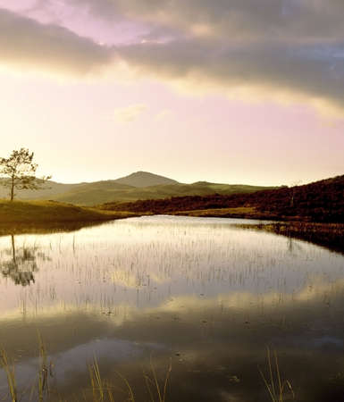 lake kelly hall tarn lake district cumbria england uk