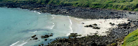 coverack cornwall england ukの写真素材