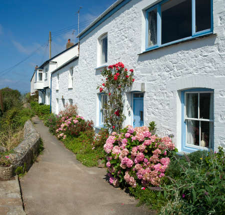 coverack cornwall england ukの写真素材
