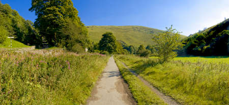 valley of the river manifold the manifold trail cycleway and footpath the peak district national...