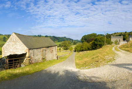 upper dovedale valley peak district national park derbyshire staffordshire england ukの写真素材