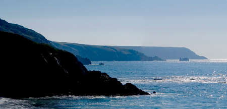 cornish coast kennack sands beach cornwall england uk