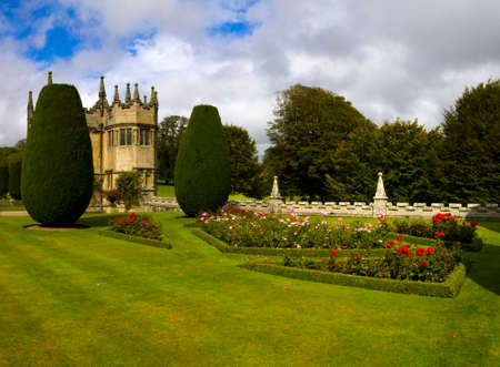 country house and stately home of lanhydrock bodmin cornwall england ukの写真素材