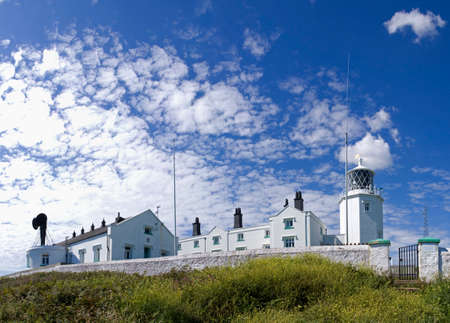 the lizard point the southernmost tip of land in england cornwall ukの写真素材