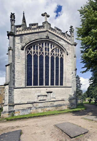 shakespeares burial place holy trinity church stratford-upon-avon warwickshire the midlands england ukの写真素材