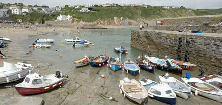 holiday resort town gorran haven cornwall england uk