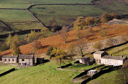 yorkshire dales national park arkengarthdale farmhouse