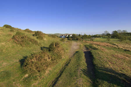 long mynd shropshire england uk