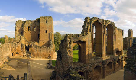 kenilworth castle warwickshire the midlands england ukの写真素材