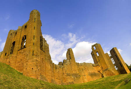 kenilworth castle warwickshire the midlands england ukの写真素材