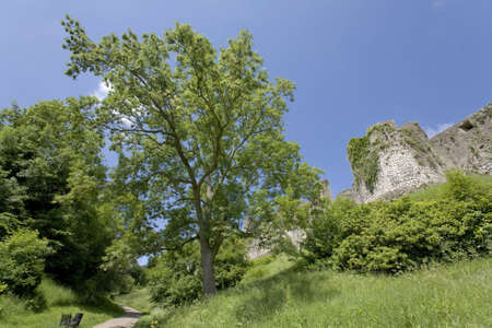 chepstow castle monmouthshire wales uk gb eu europe