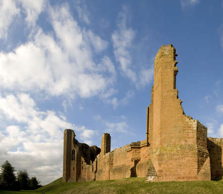 kenilworth castle warwickshire the midlands england ukの写真素材