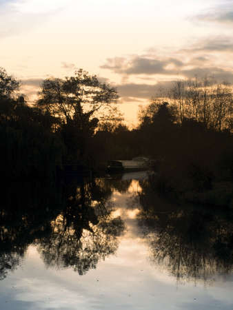 The river avon at welford-upon-avon warwickshire england uk.の写真素材