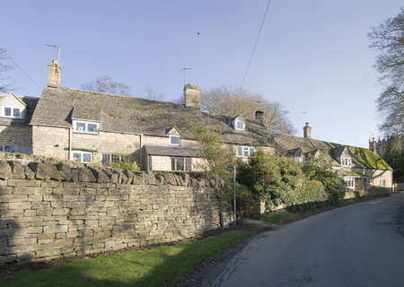 A street in chipping campden  cotswolds gloucestershire midlands england uk