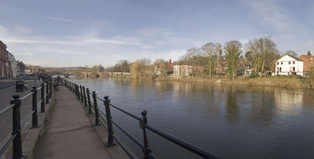 The georgian market town of bewdley alongside the river severn in the severn valley worcestershire...