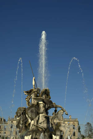Witley Court Country House Worcestershire Midlands Englandの写真素材