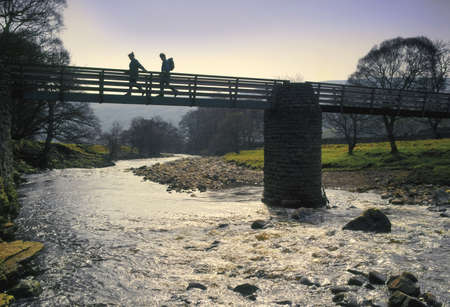 Swaledale in the Yorkshire Dales National park england ukの写真素材