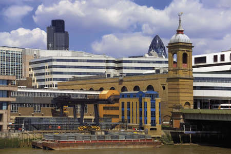 Cannon street railway station and terminus london england ukの写真素材